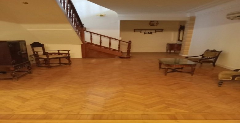 شقه للايجار دوبلكس فى الزمالك تطل علي النيل