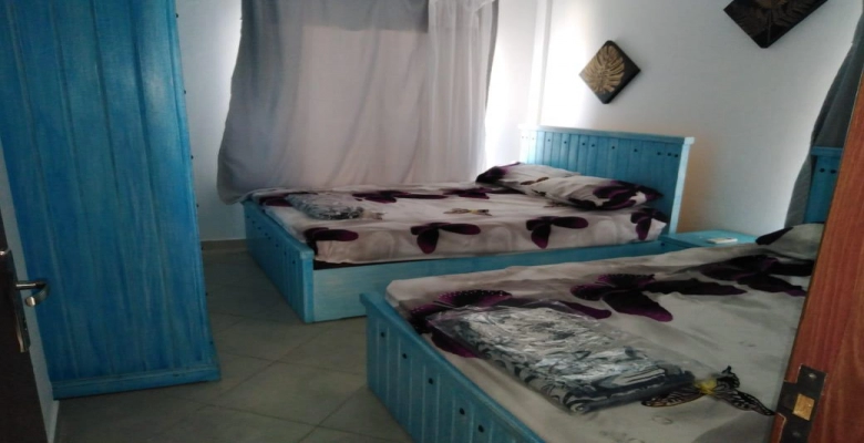 شاليه للإيجار في قرية امواج الساحل الشمالي Chalet for rent in Amwaj North Coast Village