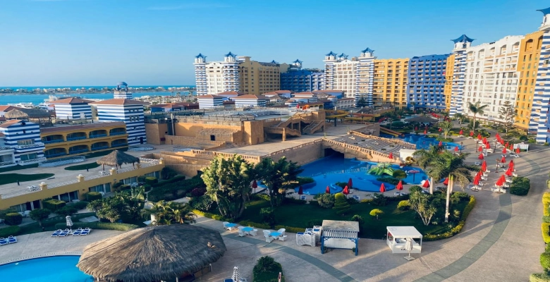 لشالية لايجار في بورتو ماريناChalet for rent in Porto Marina