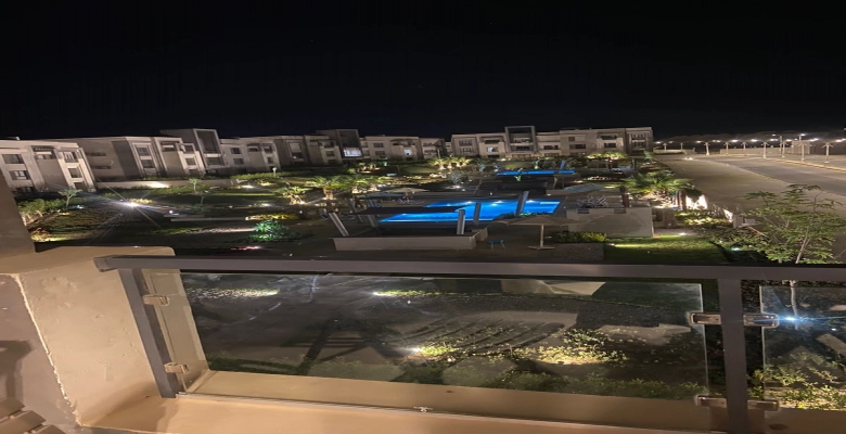 شالية للإيجار في قرية جايا راس الحكمة الساحل الشمالي Chalet for rent in Gaia Ras El Hekma Village, North Coast