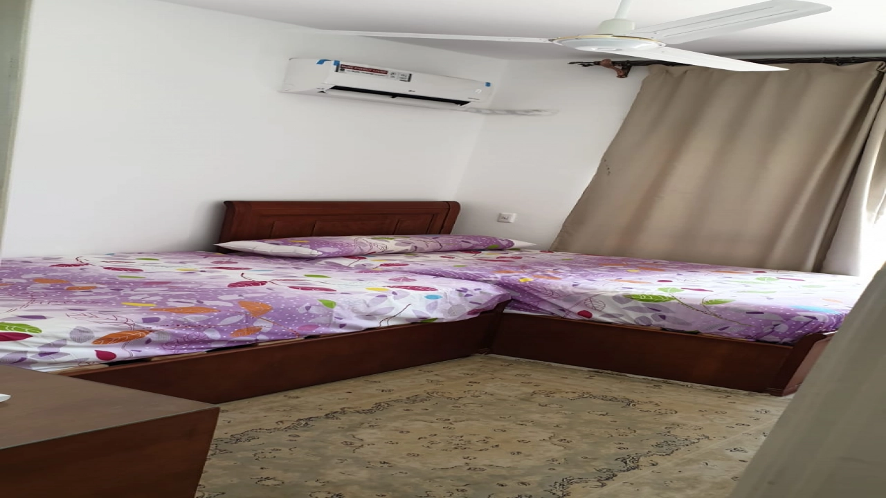 شالية للإيجار في قرية بلومار العين السخنة 2 غرف