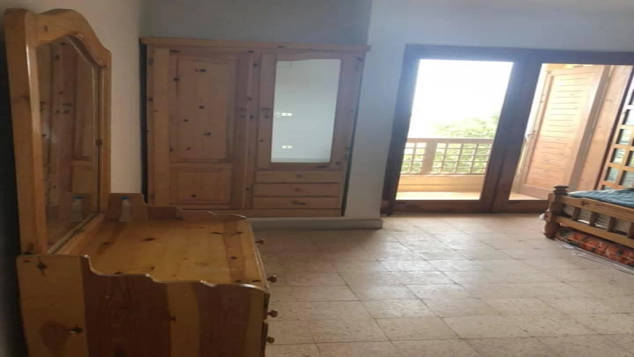 شاليه للإيجار في قريه مارينا الساحل الشمالي 2 غرفة نوم