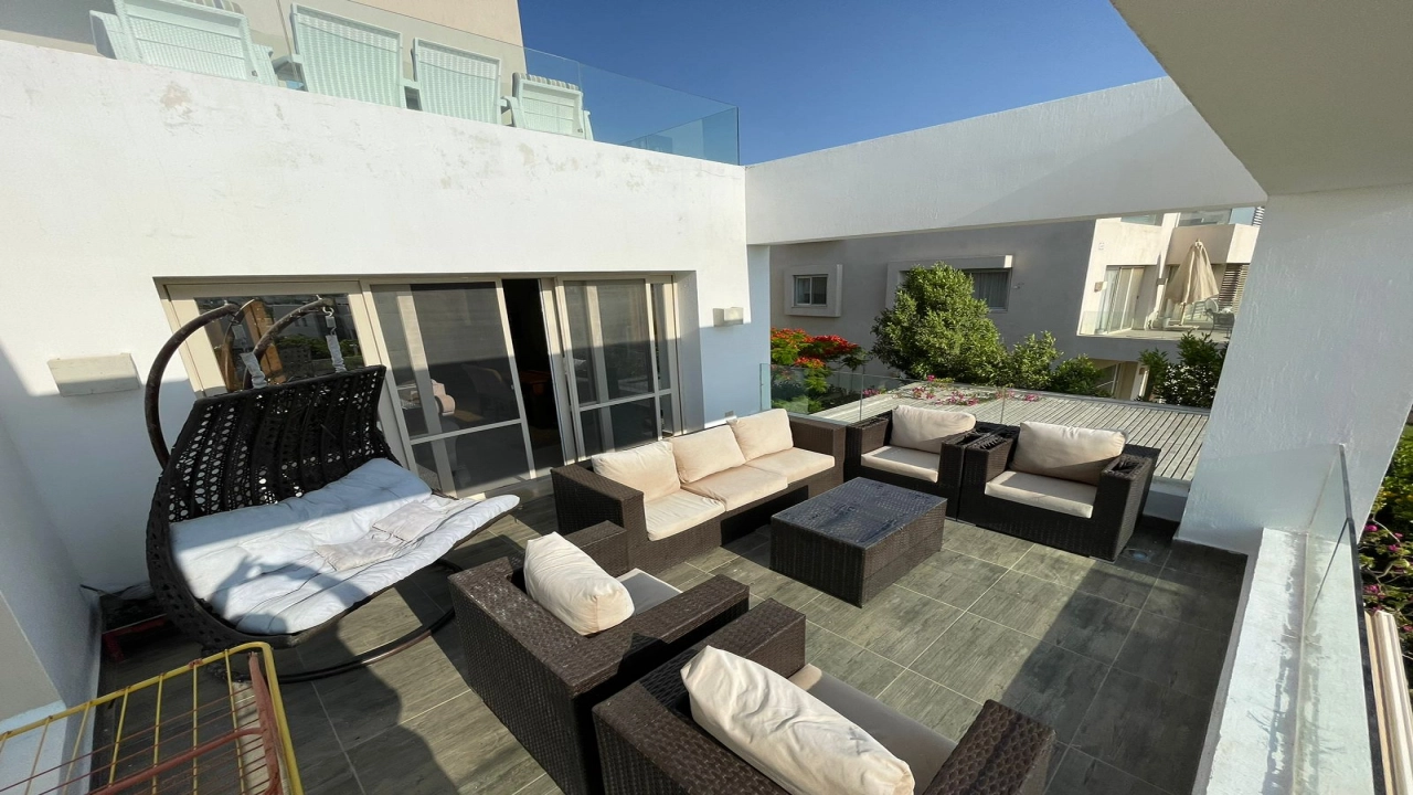 شالية للإيجار في قرية هاسيندا الساحل الشمالي 4 غرف نوم