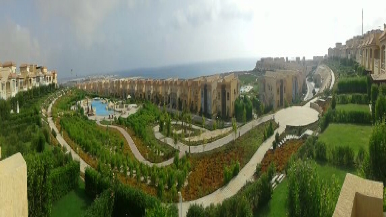 شاليه للايجار في تلال الساحل الشمالي 3غرف