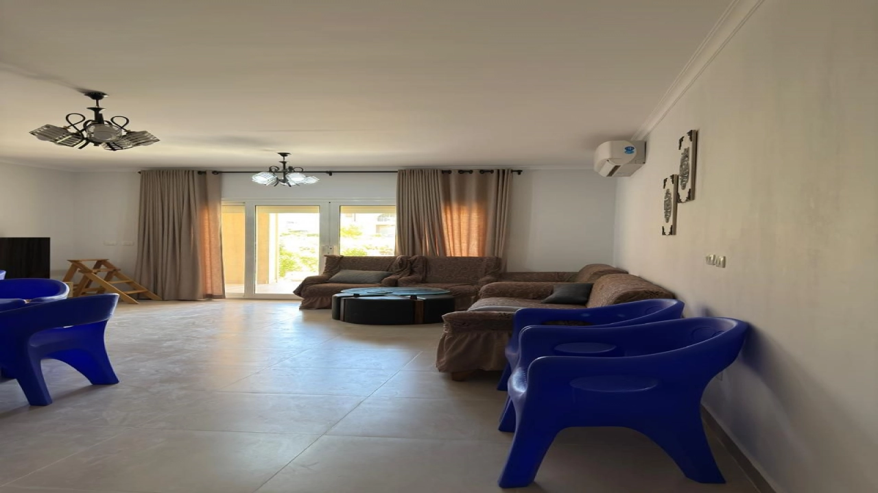 شالية للايجار في جايا راس الحكمة ارضي بجاردن 3غرف