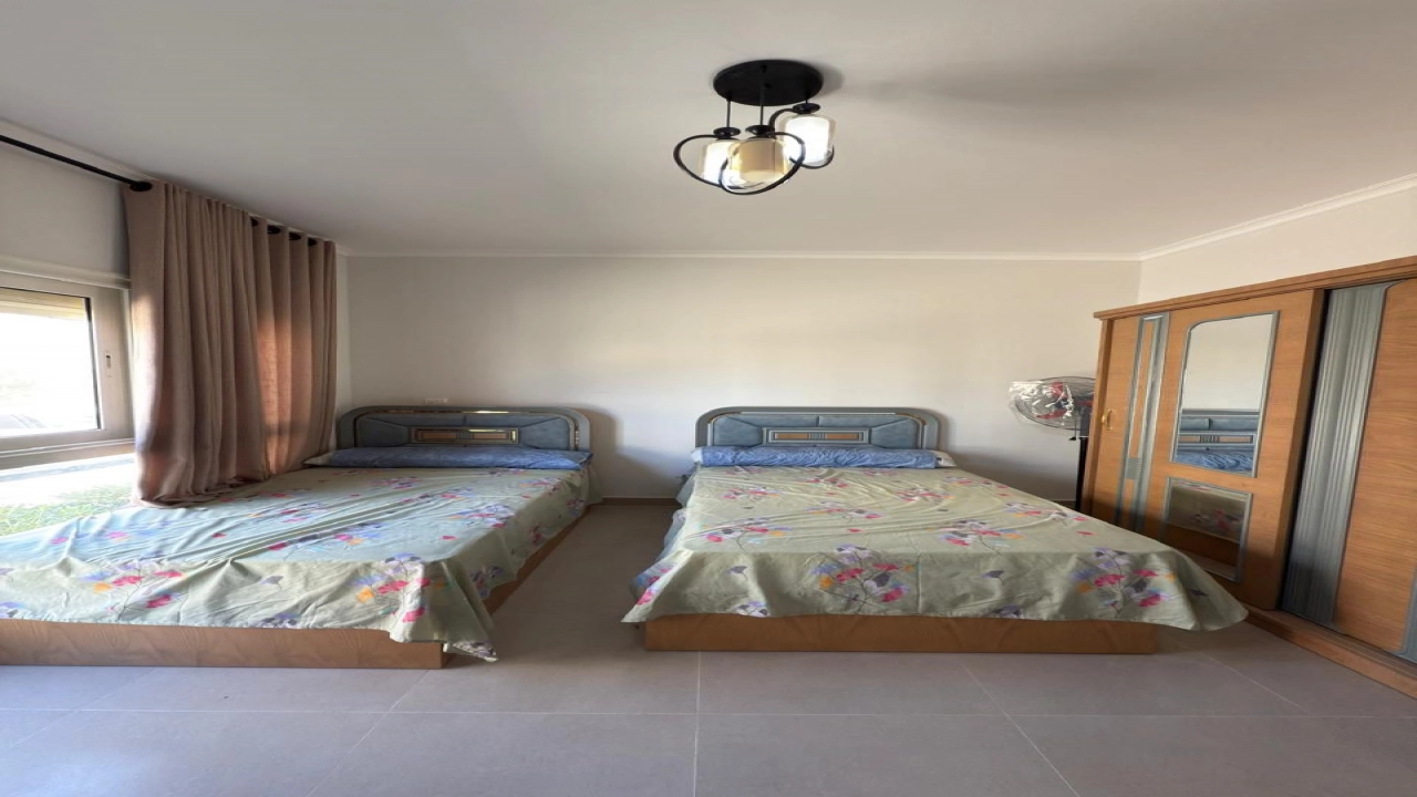 شالية للايجار في جايا راس الحكمة ارضي بجاردن 3غرف