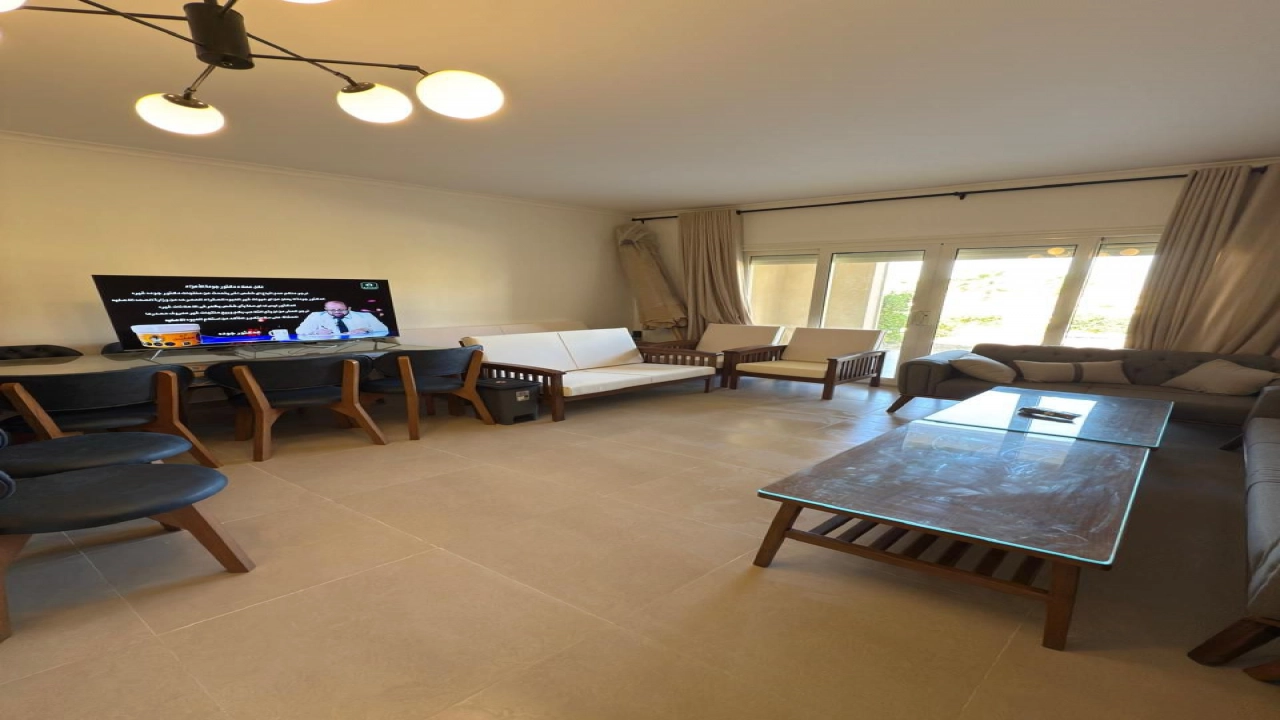 شالية للايجار في جايا راس الحكمة ارضي بجاردن 3غرف