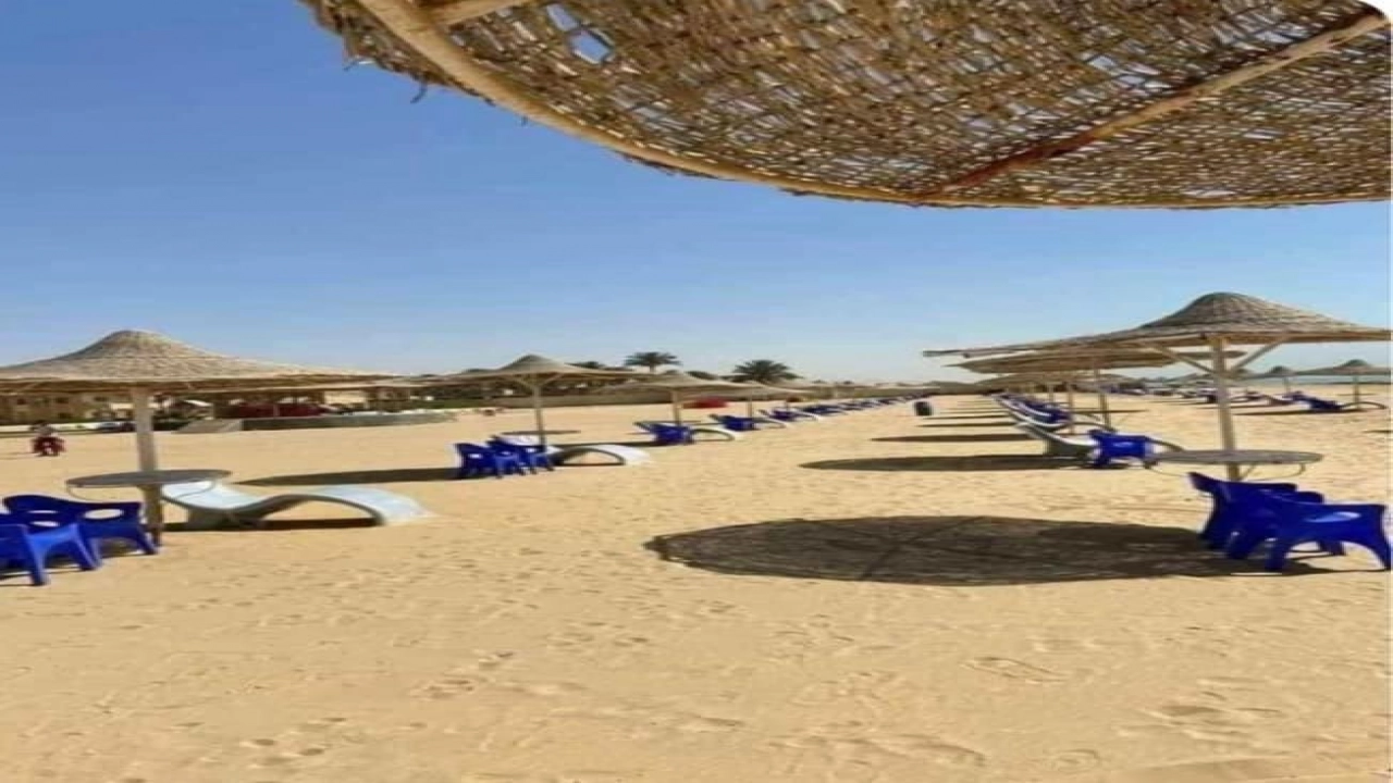 شاليه للايجار في قريه اكواريوس عين السخنه 3 غرف