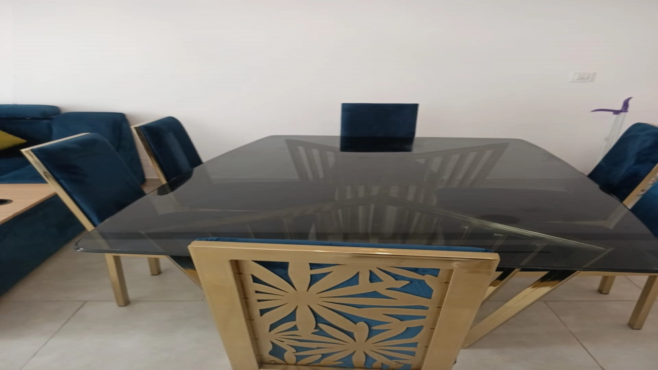 شاليه للايجار في مراسي جريك ارضي بجاردن 2 غرفه