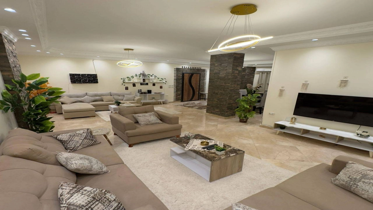 شقه للايجار المفروش  بالشيخ زايد