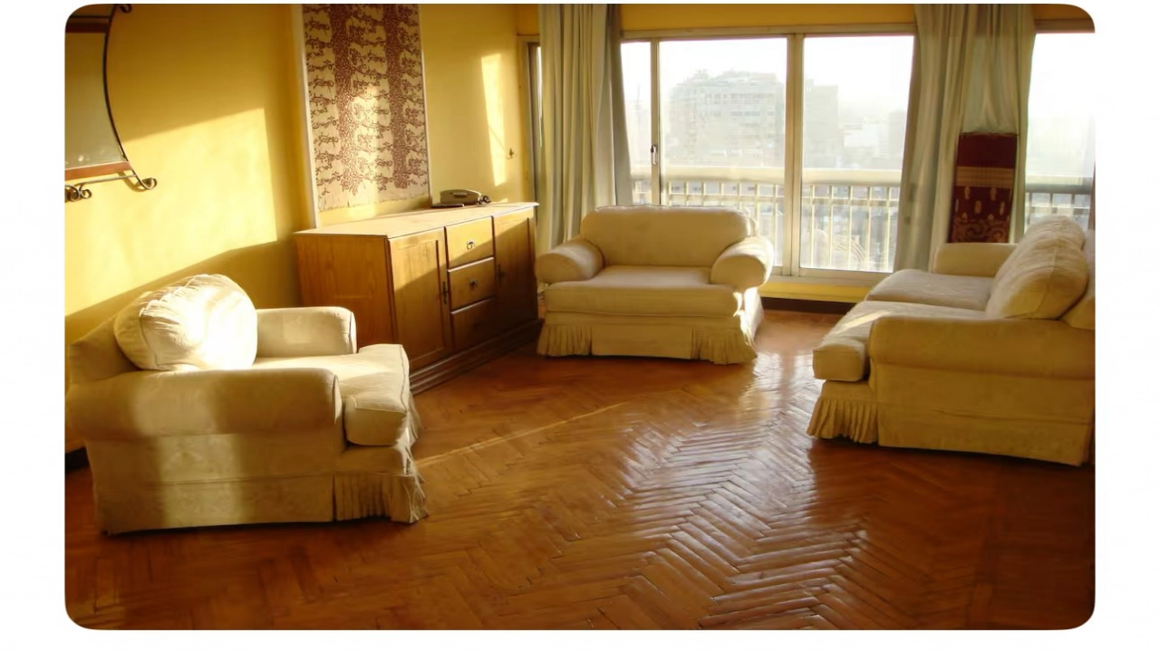 شقة إيجار مفروشة غرفتين بالزمالك ترى النيل