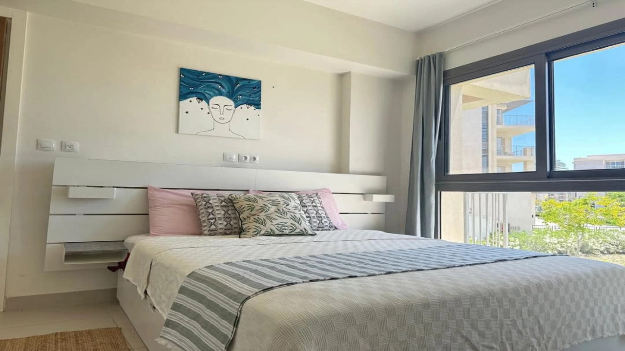 شاليه للايجار في مراسي مارينا غرفه نوم