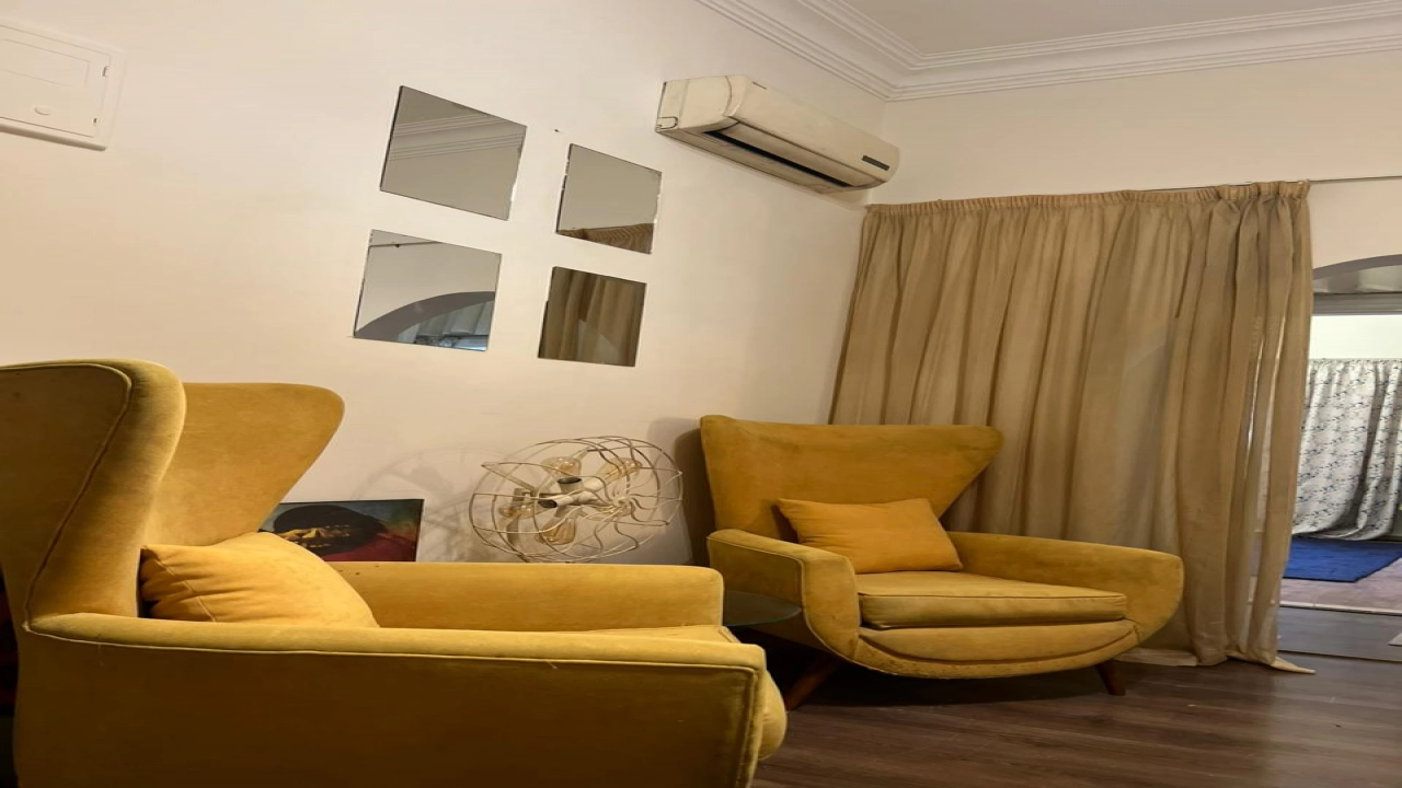 شقة إيجار مفروش بالزمالك - الناحية القبلية (بالقرب من نادي الجزيرة)