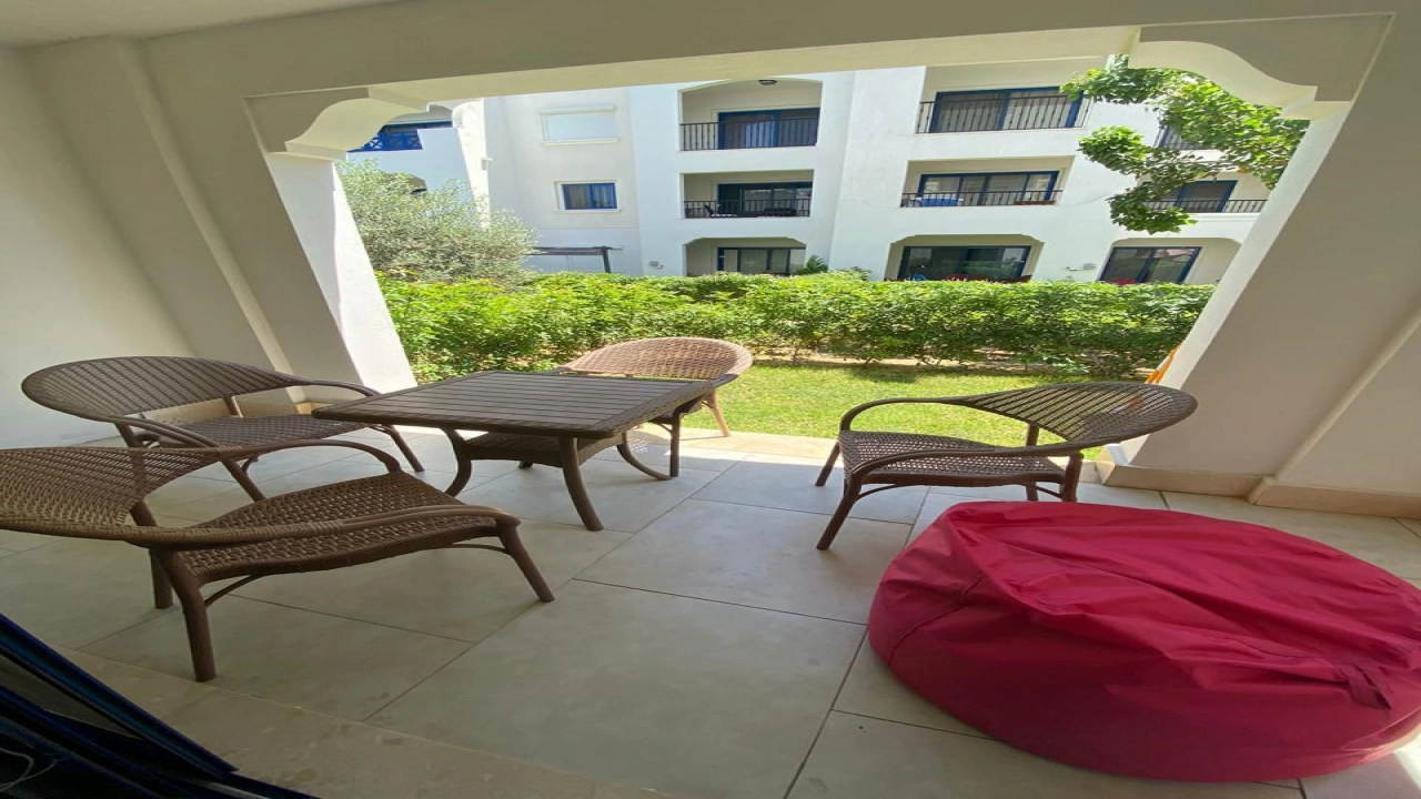 شاليه للإيجار في مراسي الساحل الشمالي غرفة نوم