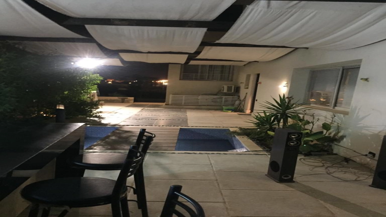 شاليه للايجار في هاسيندا باي ارضي بجاردن 3 غرف