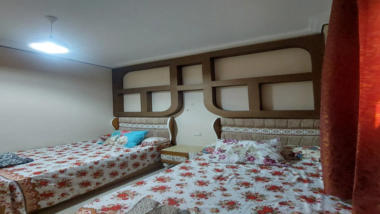 شاليه للايجار في قريه اللوتس الساحل الشمالي غرفتين