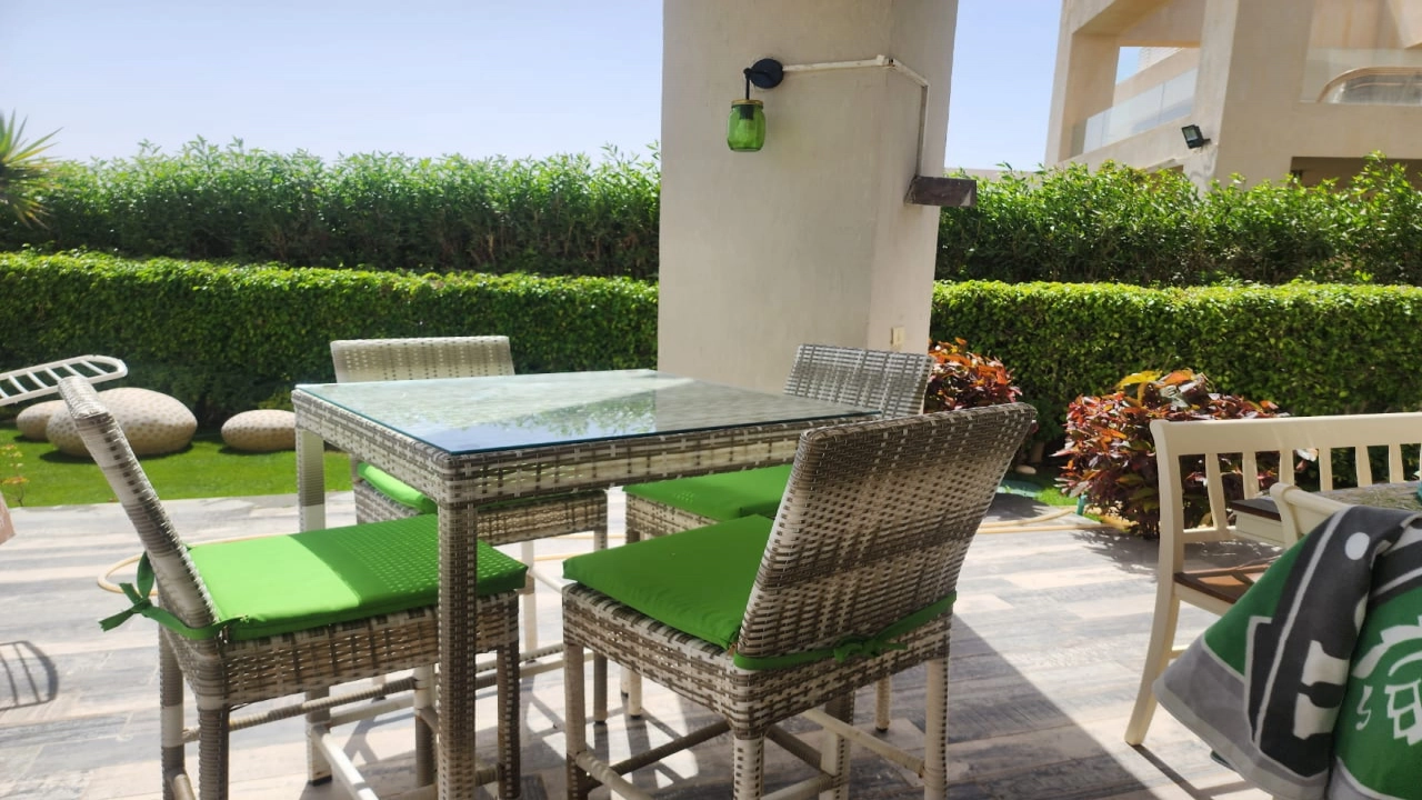 شاليه للإيجار في قرية هاسيندا الساحل الشمالي 2 غرفة نوم