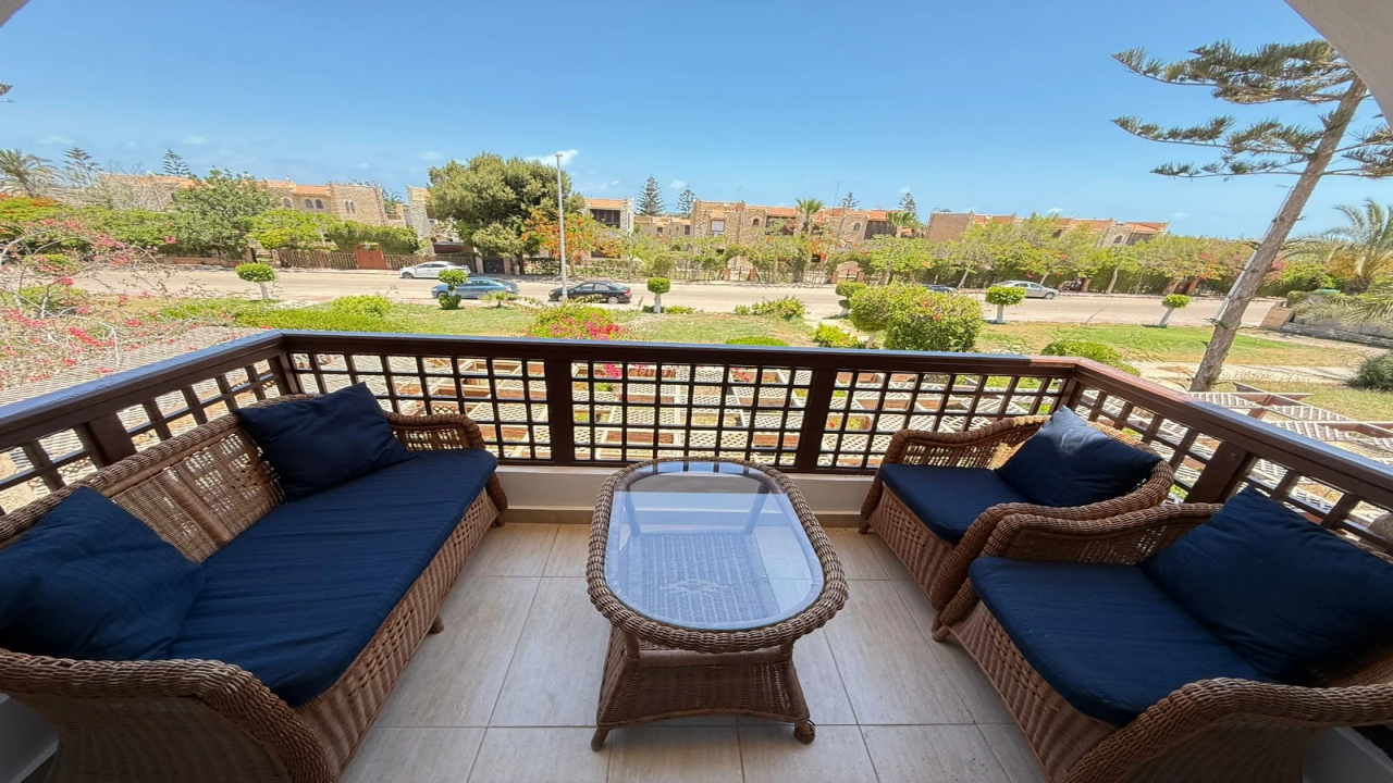 شاليه للايجار بمارينا الساحل الشمالي