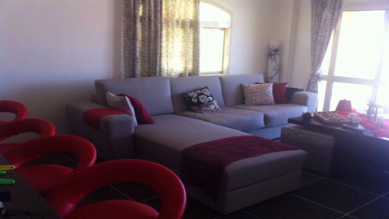 شاليه للايجار ارضي بجاردن في قريه تلال العلمين الساحل الشمالي 3 غرف