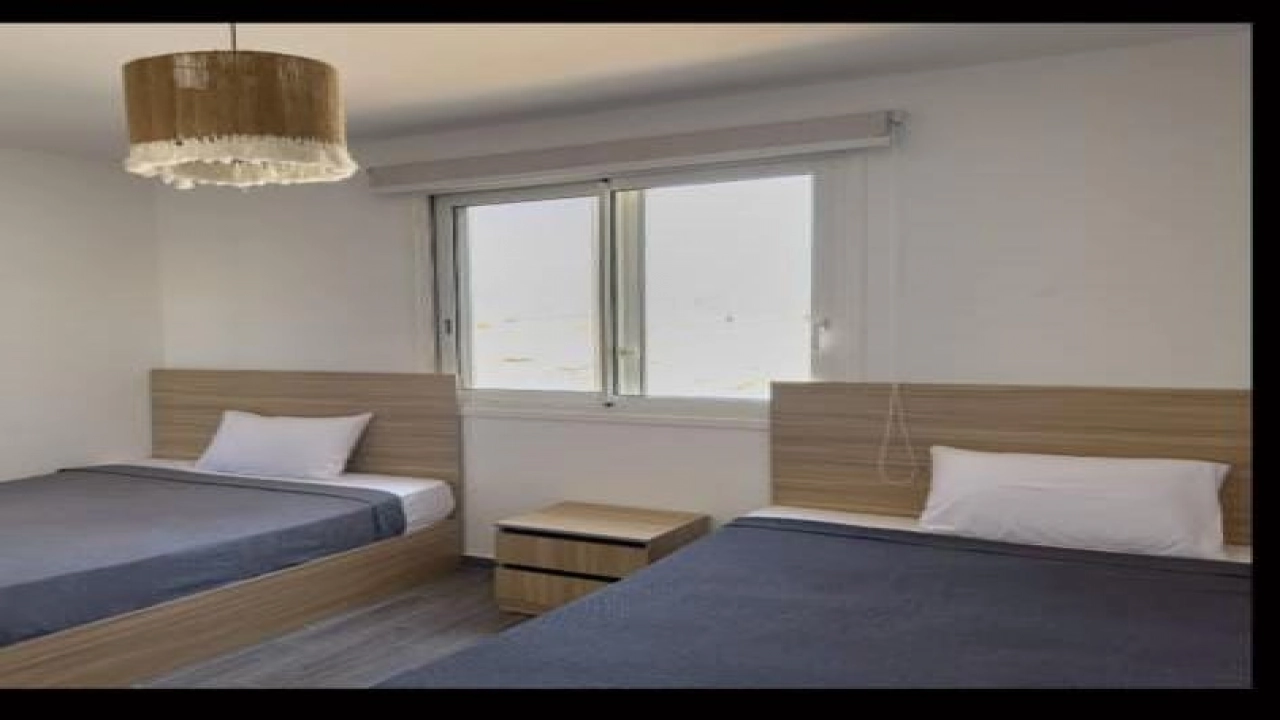 شالية في قرية فوكا باي ارضي بجاردن 3 غرف