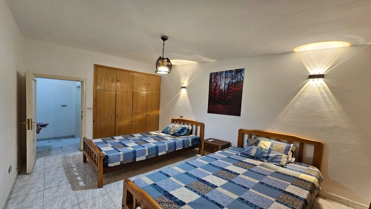 شاليه للايجار في مارينا الساحل الشمالي غرفتين