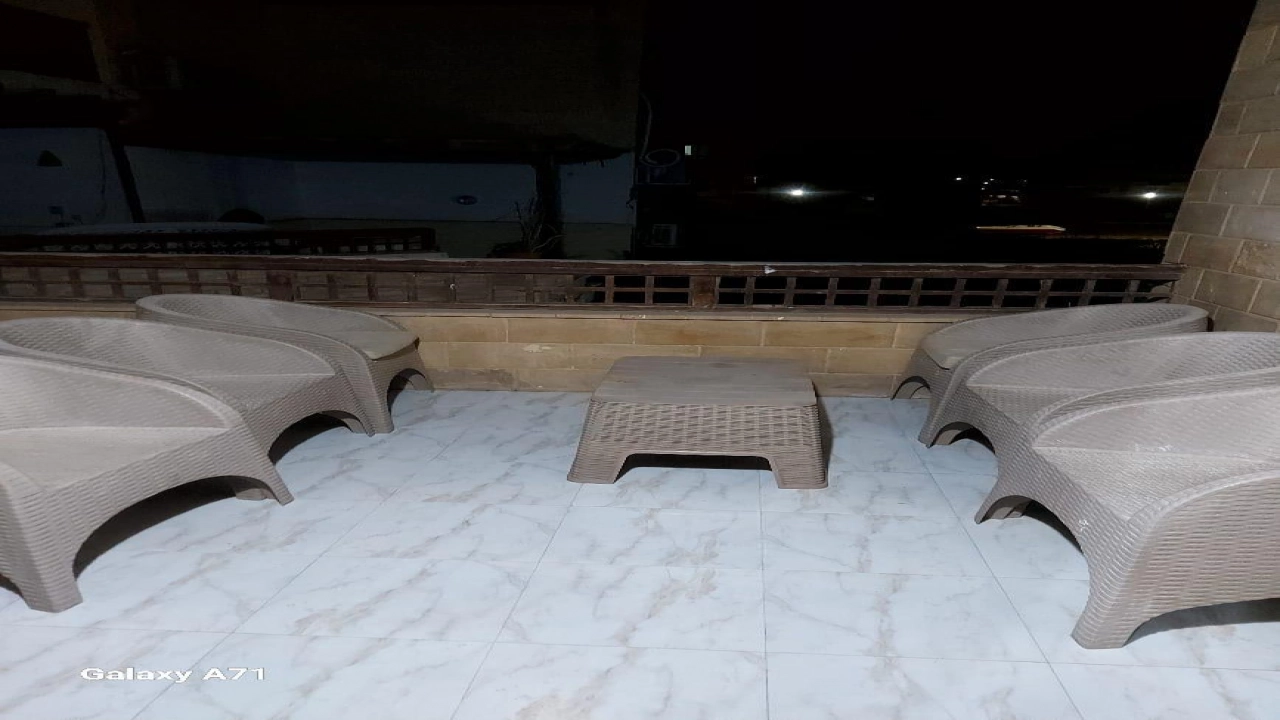 شاليه للايجار ارضي بجنينه في مارينا الساحل الشمالي