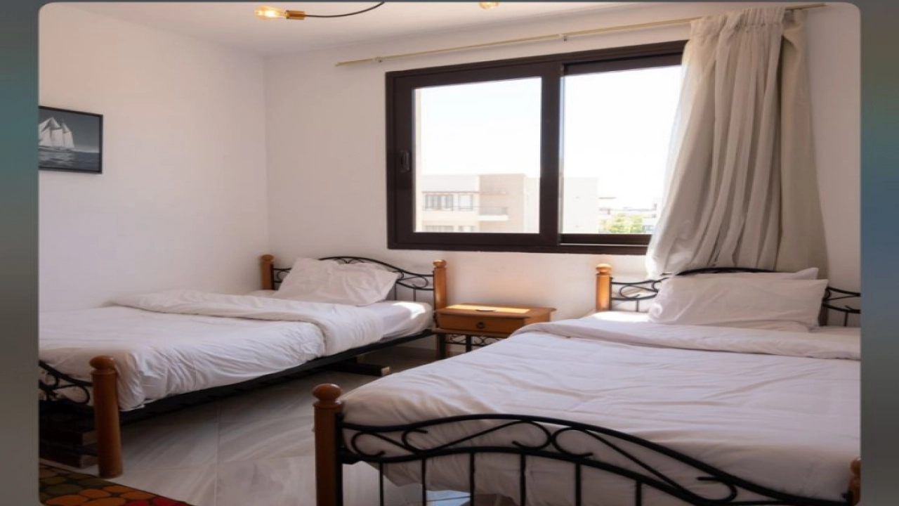 شاليه للايجار في مراسي بلانكا غرفتين