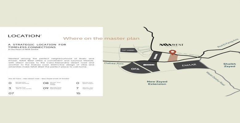 نايا ويست مدينة الشيخ زايد الجديدة