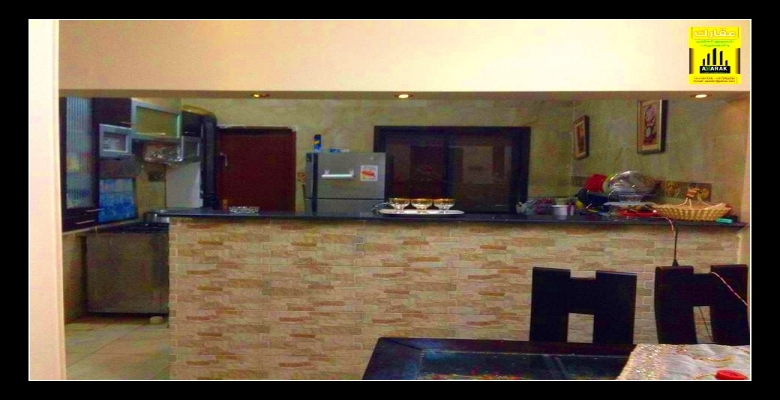 للبيع بحي الاشجار شقه 117 م دور رابع تشطيب هاي ديولكس لم تسكن من قبل