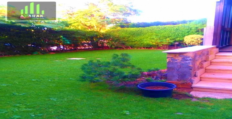 135 م _ 6 اكتوبر - حى الاشجــار دور ارضي بحديقه تشطيب سوبر لوكس