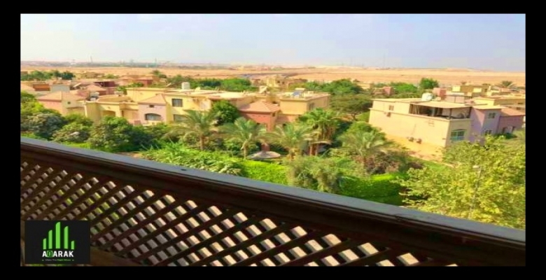 شقه للتمليك تشطيب الشركه مساحه  160متر كمبوند حي الاشجار 6 اكتوبر