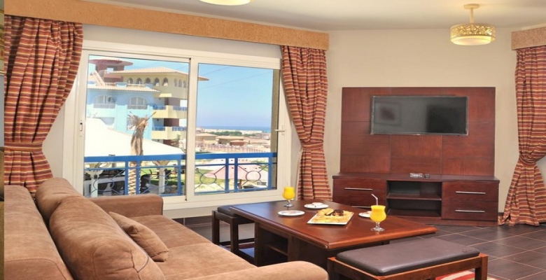 شاليه للايجار فى ساوث بيتش - بورتو السخنه   Chalet for rent in South Beach - Porto Sokhna