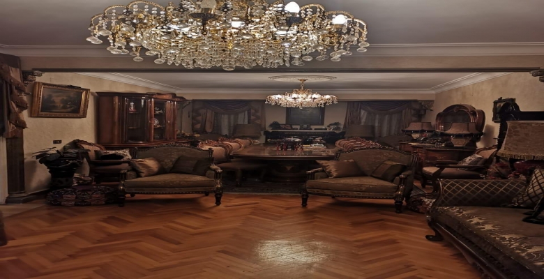 شقة للبيع  في الزمالك  2 غرفة نوم +2 حمام +غرفة ليفنج +ريسبشن قطعتين