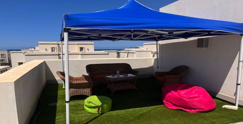 ايجار شاليه بالساحل الشمالي امواج - Chalet for rent in North Coast Amwaj