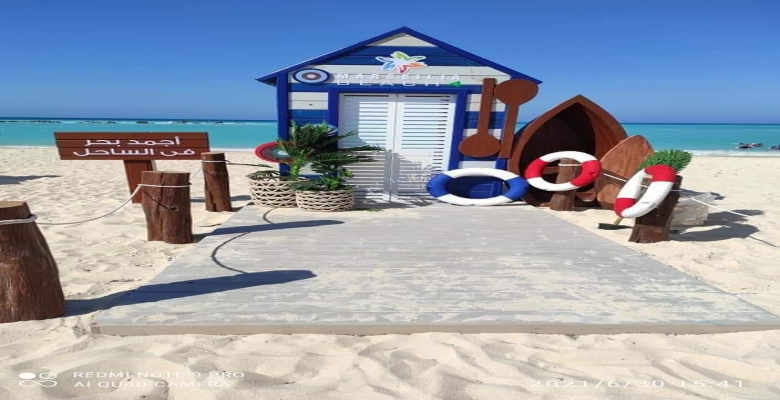 شاليه للايجار بالساحل الشمالى مرسيليا بيتش 4 - Chalet for rent in North Coast  Marseilla Beach 4