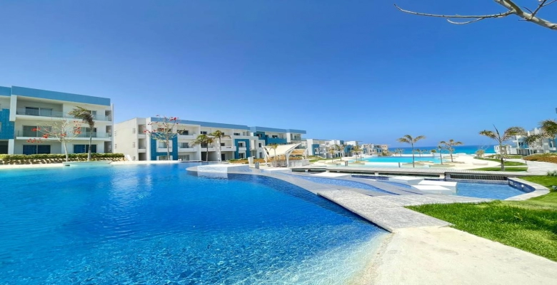 شاليه فندقي في فوكا باي الساحل الشمالي , Hotel chalet in Fouka Bay North Coast