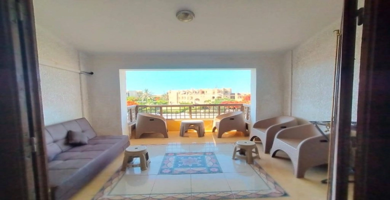 شاليه للايجار مارينا الساحل الشمالي 3 غرف