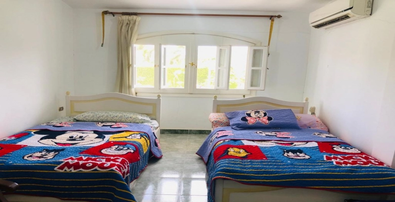 شاليه للإيجار في مارينا الساحل الشمالي 4 غرف