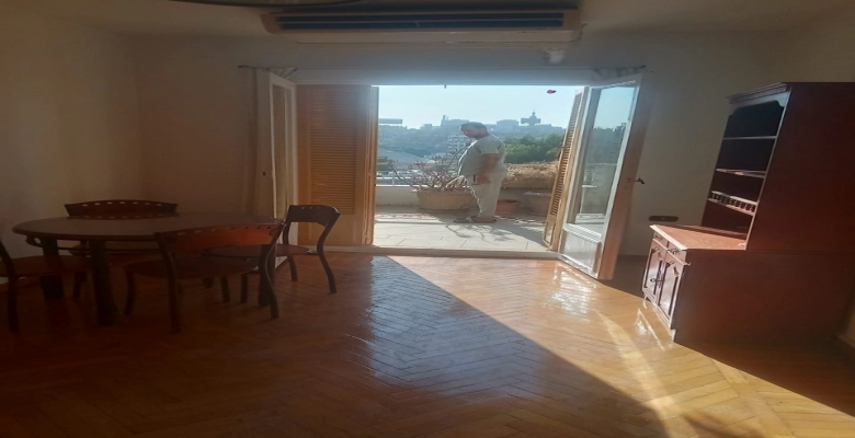 شقة مفروشة للايجار في الزمالك شارع صلاح الدين