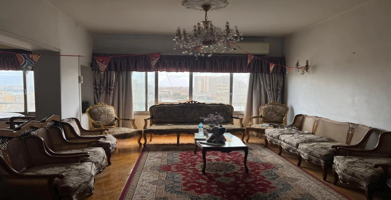 شقة مفروشة بالكامل للايجار في الزمالك - شارع 26 يوليو | Fully furnished apartment for rent in 26 july street zamalek