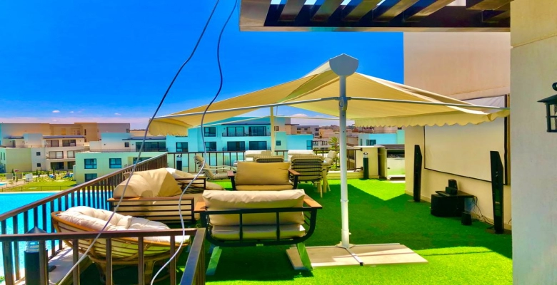 شاليه للايجار في مراسي بلانكا 3 غرف