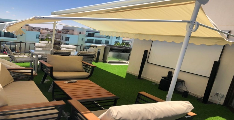 شاليه للايجار في مراسي بلانكا 3 غرف