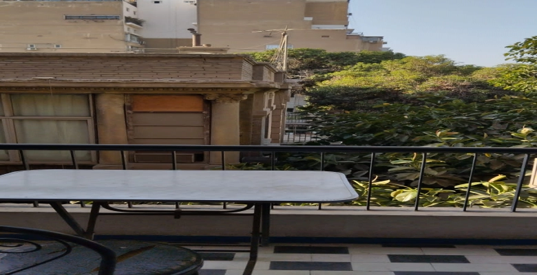 شقة مفروشة بالكامل للايجار بالزمالك شارع طه حسين