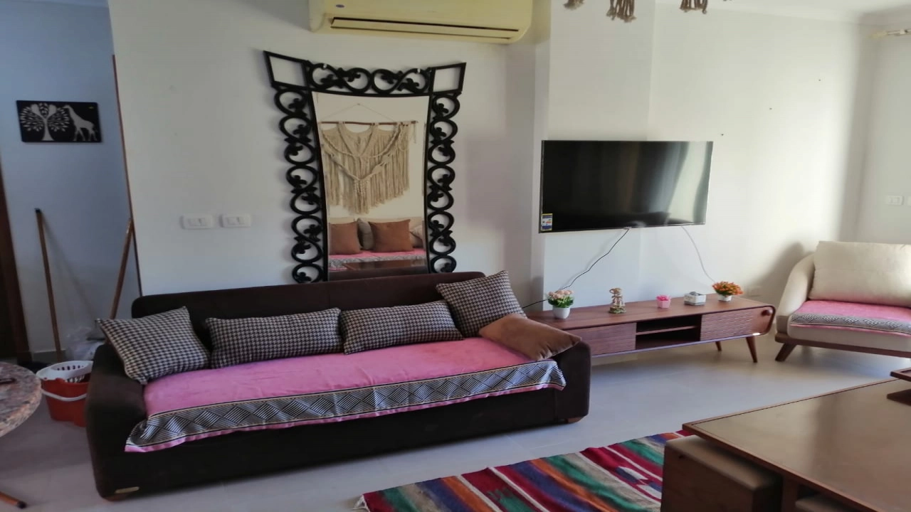 شالية 2 غرفة ارضي بجاردن للايجار - جايا (رأس الحمكة) - الساحل الشمالي