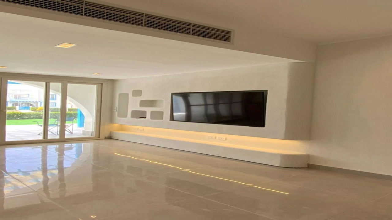 شالية 3 غرف ارضي - بماونتين فيو - الساحل الشمالي