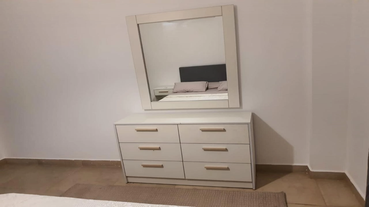 شالية غرفتين للايجار بقرية أمواج الساحل الشمالي