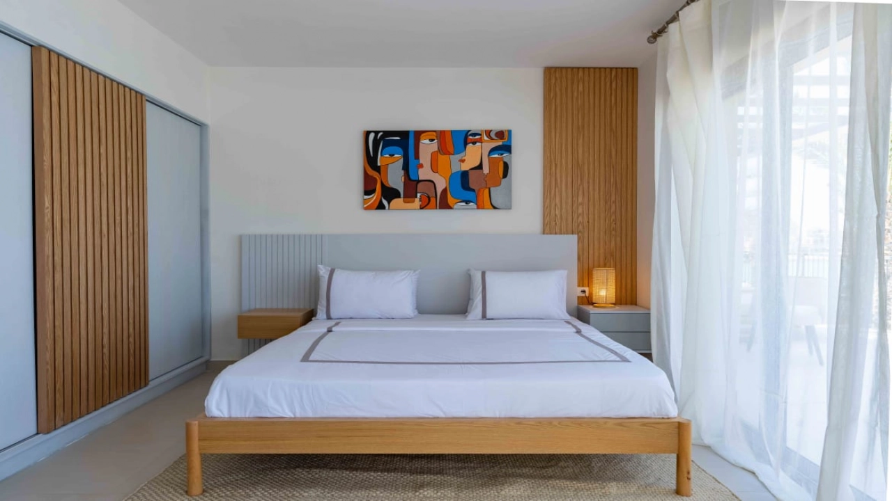 شاليه للايجار فى مراسي مارينا الساحل الشمالى غرفتين