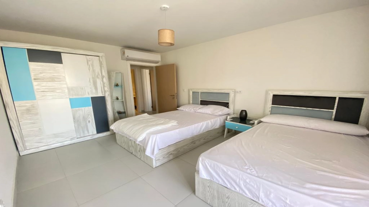 شالية 2 غرفة للأيجار بالساحل الشمالي قرية مراسي مارينا