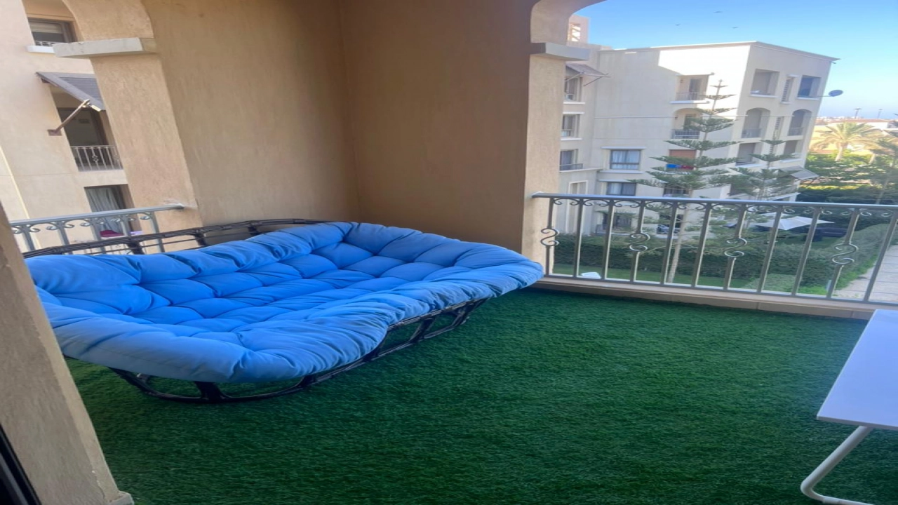 شالية 2 غرفه للأيجار بالساحل الشمالي قرية مراسي