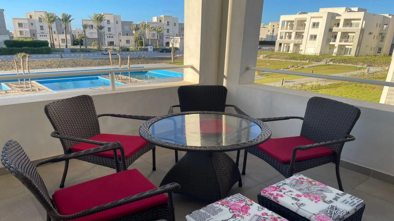 شاليه للايجار في امواج الساحل الشمالي غرفتين